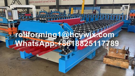 TP25 / TP35 / TP40 20m / Min เครื่องผลิตม้วน corrugated สําหรับแผ่นหลังคา