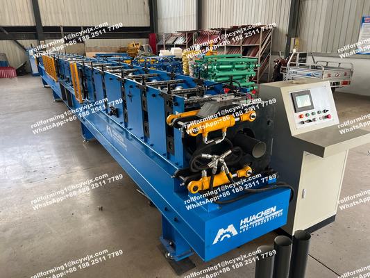 เครื่องขึ้นรูปท่อระบายน้ำฝนแบบกลมสำหรับท่อน้ำฝน / ท่อน้ำ