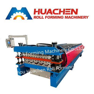  Panel Roof Panel Production Machine Roll Forming Machine Color Steel Roll 