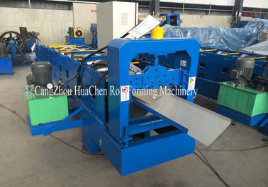 Prepainted Steel Roof Ridge Sheet Roll Forming Machine Fully Automatic
