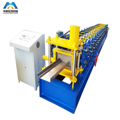 คุณภาพ  High Precise Roll Forming Machinery Shutter Door Frame 17 Rows 45# rollers โรงงาน