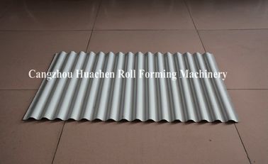 เครื่องขึ้นรูปลอนสำหรับแผงผนังและแผงข้างด้วยระบบส่งกำลังโซ่ความเร็วสูง
