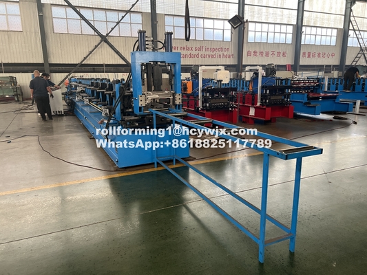 ประสิทธิภาพ C และ Z เครื่อง Purlin การควบคุม Plc อัตโนมัติ