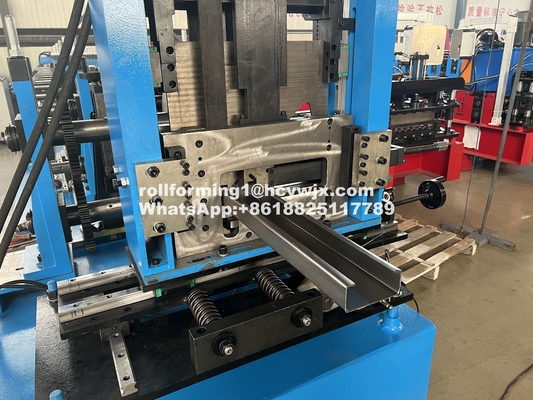 ประสิทธิภาพ C และ Z เครื่อง Purlin การควบคุม Plc อัตโนมัติ
