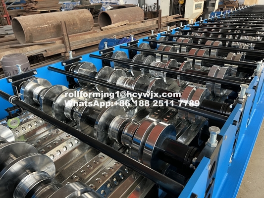 ไฮดรอลิก 11 11 5.5KW เครื่องยนต์พื้นเตียงกล่องเครื่องปั้น 8-12m / นาที ความเร็วด้วยระบบควบคุม PLC