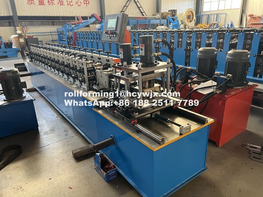 ออนไลน์ Hole Punching Shutter Door Roll Forming Machine มาเลเซีย