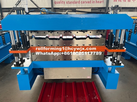 อัตโนมัติการทํางานสองชั้น Roll Forming Machine กับการรับรอง CE