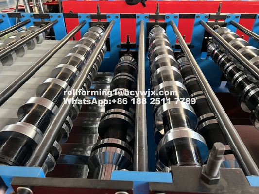0.3-0.6mm 5.5KW พลังงานสองชั้นกล่องการสร้างเครื่องจักร