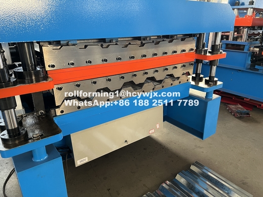 TR18/137 เครื่องปั้นม้วนชั้นสองประสิทธิภาพสูงสําหรับการผลิตหลังคาโลหะ