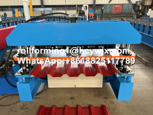 TP25 / TP35 / TP40 20m / Min เครื่องผลิตม้วน corrugated สําหรับแผ่นหลังคา