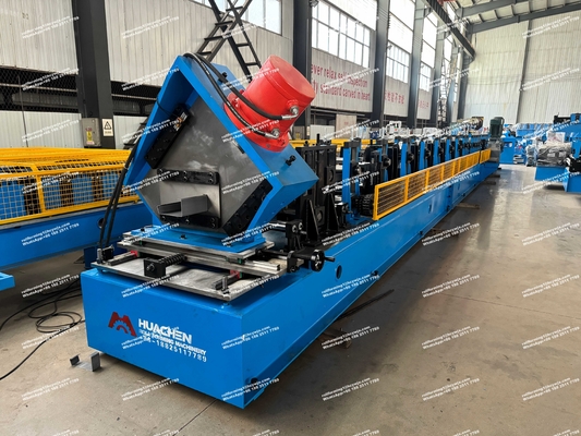 CZU M4Z/M4C Purlins Roll Forming Machine การเปลี่ยนขนาดโปรไฟล์หนึ่งคลิก