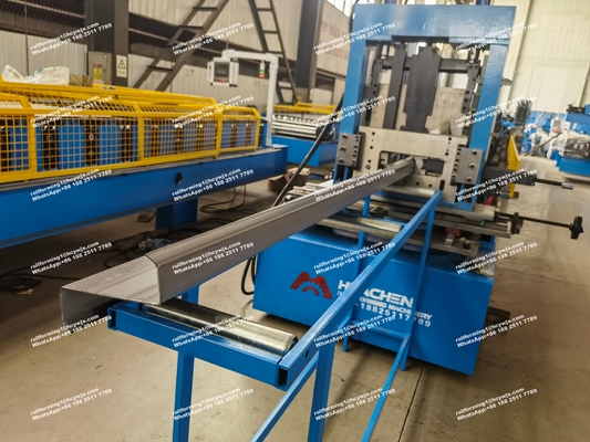CZU M4Z/M4C Purlins Roll Forming Machine การเปลี่ยนขนาดโปรไฟล์หนึ่งคลิก