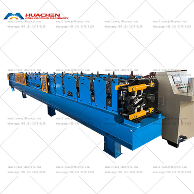 0.45-0.6mm Downpipe Roll Forming Machine ด้วยการออกแบบที่ทันสมัย