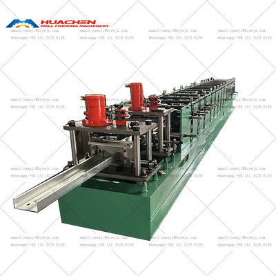 เครื่องทําโปรไฟล์เหล็ก CZ Channel ที่สามารถปรับแต่งได้