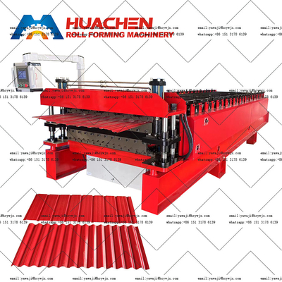 Rollformers Double Layer AG และ R แผนผัง Roll การสร้างเครื่องจักร