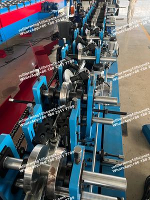 อัตโนมัติ 80 ถึง 300 มิลลิเมตร ปรับ C Z Purlin เครื่องปั้นม้วนเปลี่ยน