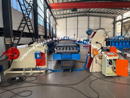 อัตโนมัติผนังปานล์ Roll Forming เครื่อง
