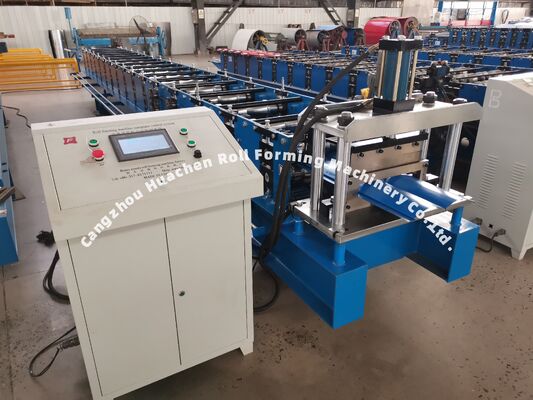 เครื่องรีดเย็นหลังคาเหล็ก