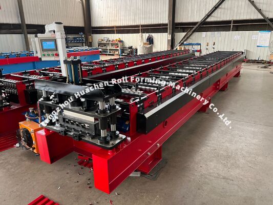เครื่องรีดขึ้นรูปแผ่นหลังคาเหล็กกัลวาไนซ์แบบม้วนเย็น