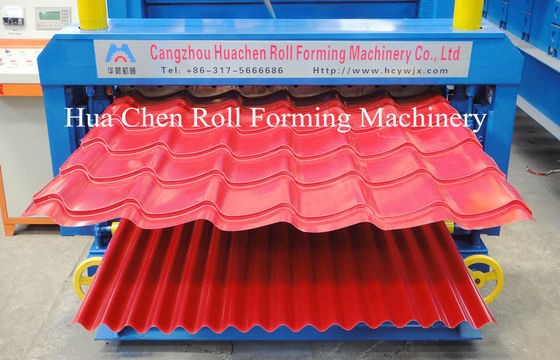 เครื่องปั้นม้วนชั้นสองแบบที่มีการควบคุม PLC สําหรับความหนาของเหล็ก 0.3-0.6 มม. และความกว้าง 1250 มม.