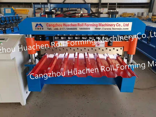 Steel plate profile structure rolling floor forming machine, roof panel, wall panel, roof