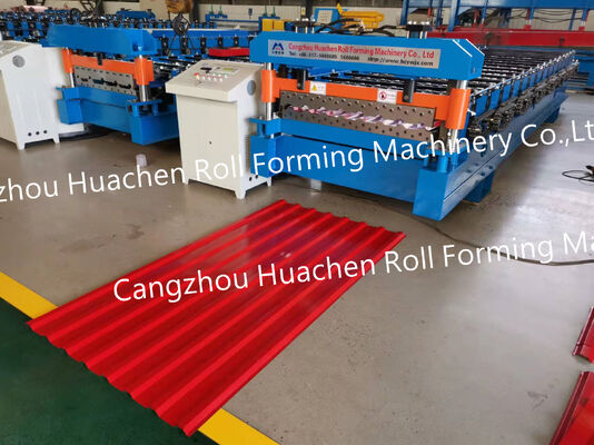 Steel plate profile structure rolling floor forming machine, roof panel, wall panel, roof