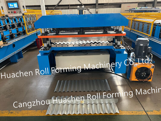 Structural Metal Building Aluminum Profile Roof Forming Machine