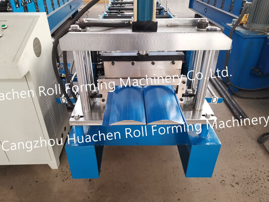 Single Layer Aluminium Panel Roof Tile Roll Forming Step Tiles Machine