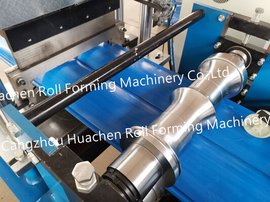Single Layer Aluminium Panel Roof Tile Roll Forming Step Tiles Machine