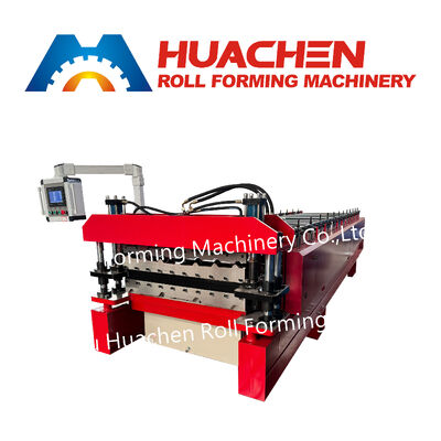 อัตโนมัติ Trapezoidal Profile Roll Former สําหรับการผลิตอย่างมีประสิทธิภาพ