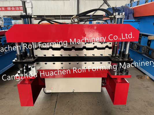 อัตโนมัติ Trapezoidal Profile Roll Former สําหรับการผลิตอย่างมีประสิทธิภาพ