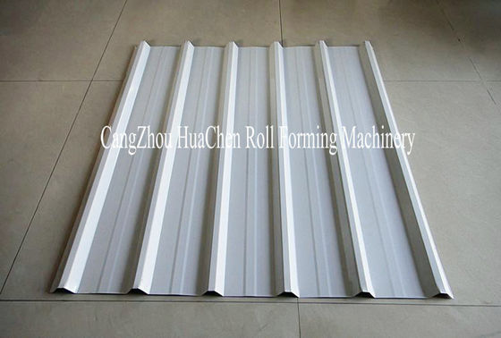 เครื่องขึ้นรูปม้วนสองชั้นพร้อมเพลาขนาด 70 มม. พร้อมลูกกลิ้ง 11 แถว และควบคุมด้วย PLC