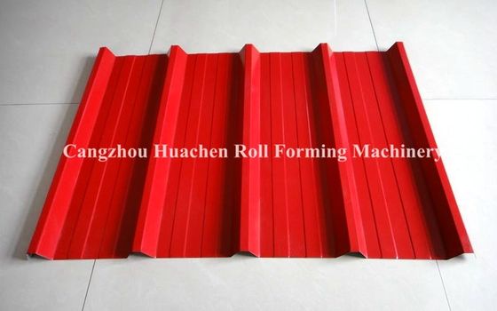 Steel Building IBR Roofing Sheet Cold Roll Forming Machine 19 rows
