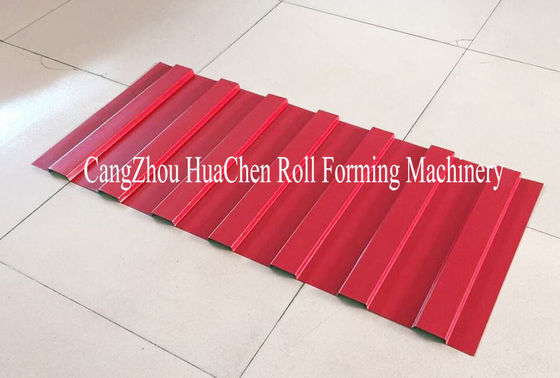 Custom IBR Roofing Sheet Roll Forming Machine 0 - 15m / min For Wall