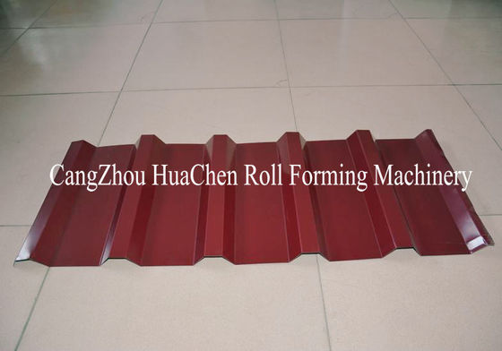 7.5KW 0.3 - 0.8mm Double Layer Roll Forming Machine 380V 50Hz 3 Phases