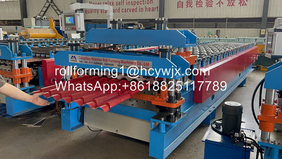 Metecopo Double Layer Forming Machine แผ่นหลังคาช่วงยาว