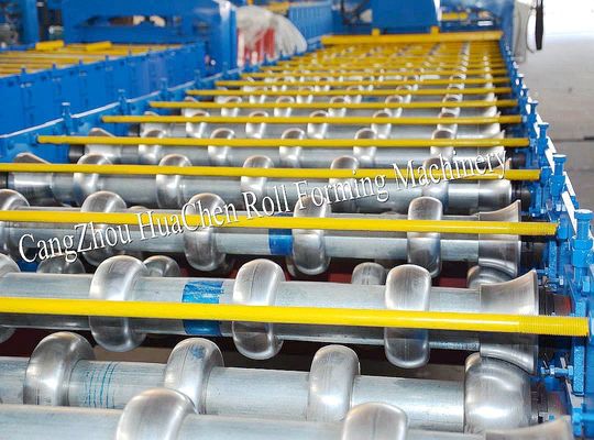 Steel Roof Glazed Tile Roll Forming Machine Professional 18 Stations