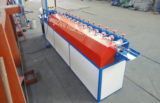 0.5 - 1.2mm Thickness Shutter Door Slat Steel Roll Forming Machine 5 - 15 m / min Speed