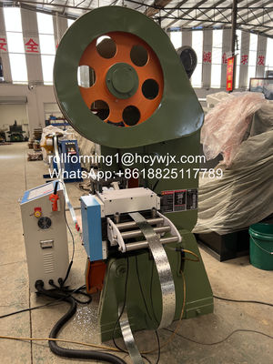 เครื่องตัด Cr12 45 # เครื่องขึ้นรูปม้วนมุมเหล็กกระดูกงู