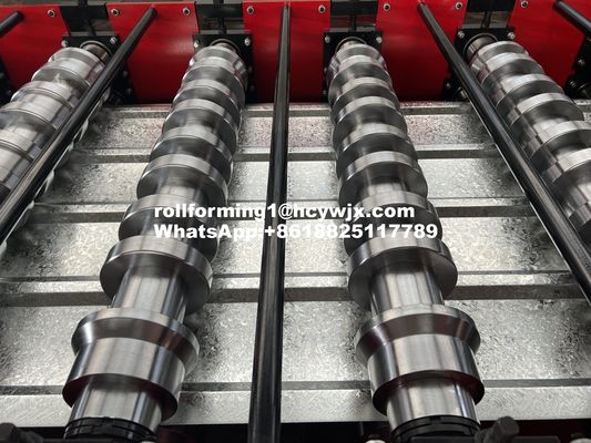 เครื่องขึ้นรูปหลังคาม้วนสังกะสี G250-G300, เครื่องขึ้นรูปม้วนแผงสามเฟส