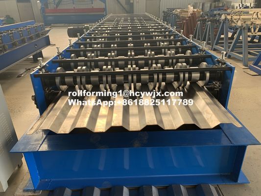 17.5x3kw Chain Driven Cold Roll Forming Machine ความเร็ว 8-12m/Min