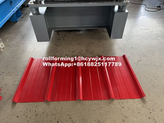 เครื่องปั้นโลหะหลังคาเคลือบหิน ความเร็ว 8-20m/min