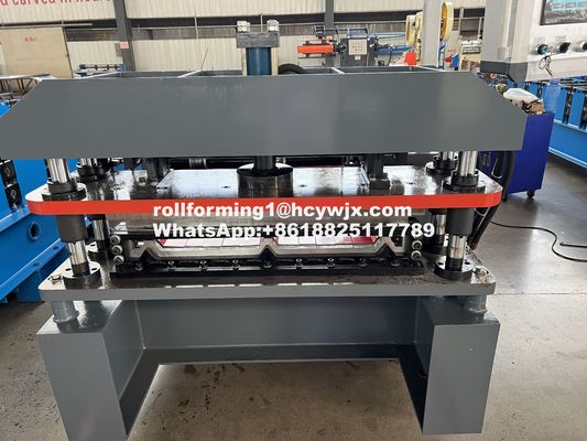 เครื่องทําโปรไฟล์แผ่นหลังคา 20 เมตร สามารถปรับแต่งได้