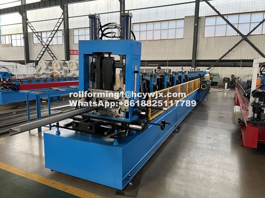 โรงงานผลิตเหล็กเหล็ก Z Purlin 3 ขั้นตอน