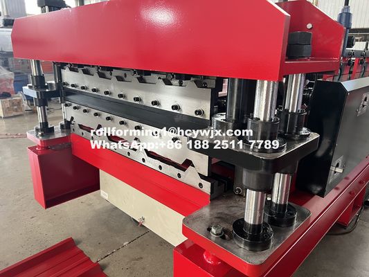 R Panel & AG Panel Roof Roll Forming Machine อุปกรณ์การผลิตผนังผนังผนังผนัง