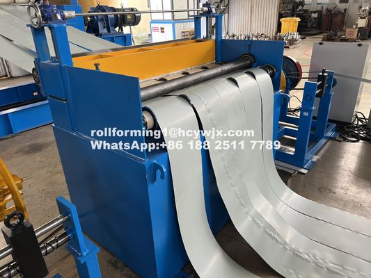 เครื่องตัดสไลเตอร์ที่ควบคุมโดย PLC สําหรับวัสดุแท้ GI / PPGI