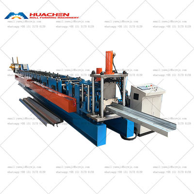 7.5KW Chain Drive สามารถปรับแต่งได้ อัตโนมัติ CZ เครื่องผลิต Purlin