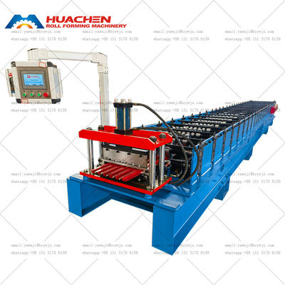 เครื่องจักรกลแผ่นโลหะแบบ Trapezoidal แบบชั้นเดียว สําหรับความหนา 0.3-0.8 มม.