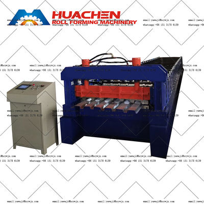 PPGI / GI 1.2 มิลลิเมตรพื้น Deck รอลล์เครื่องปั้น