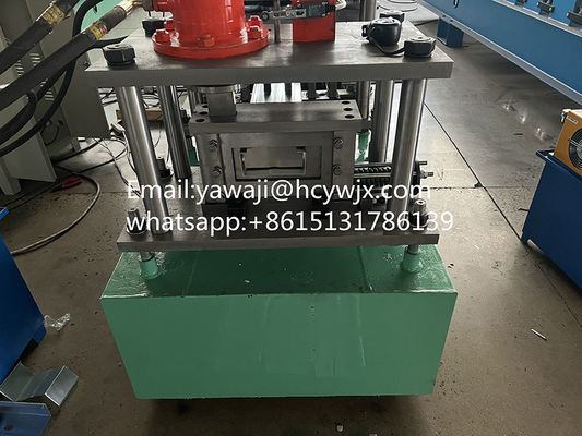 หน้าจอสัมผัส CEE Purlin ม้วนขึ้นรูปเครื่องด้วยวัสดุ 80 มม